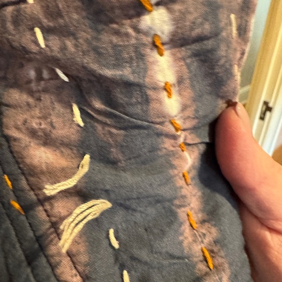 J. Jill Navy and Cream Textured Blazer - Picture 4 of 4